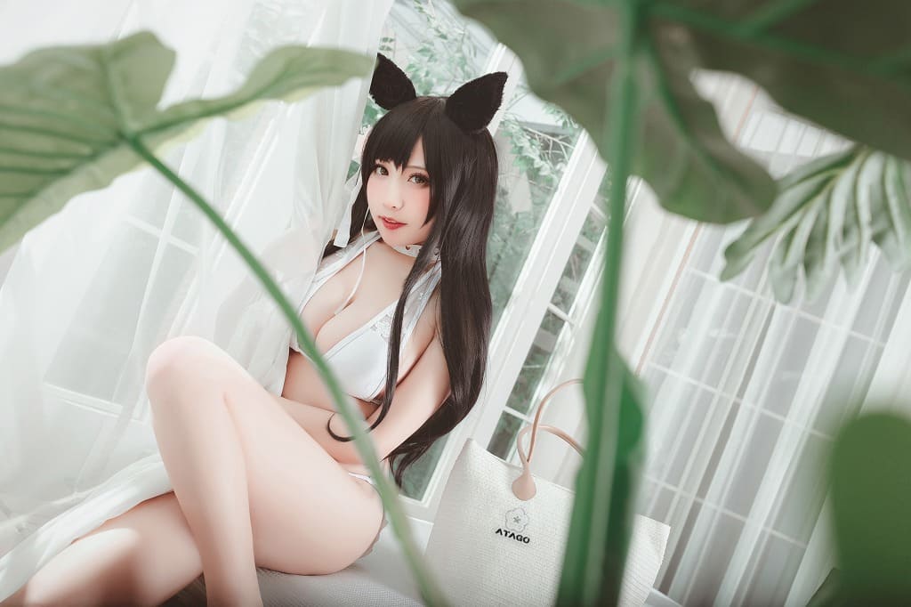 猫田圣奈奈 - 爱宕泳装 盛夏进行曲[25p132M] cosplay美女-第3张