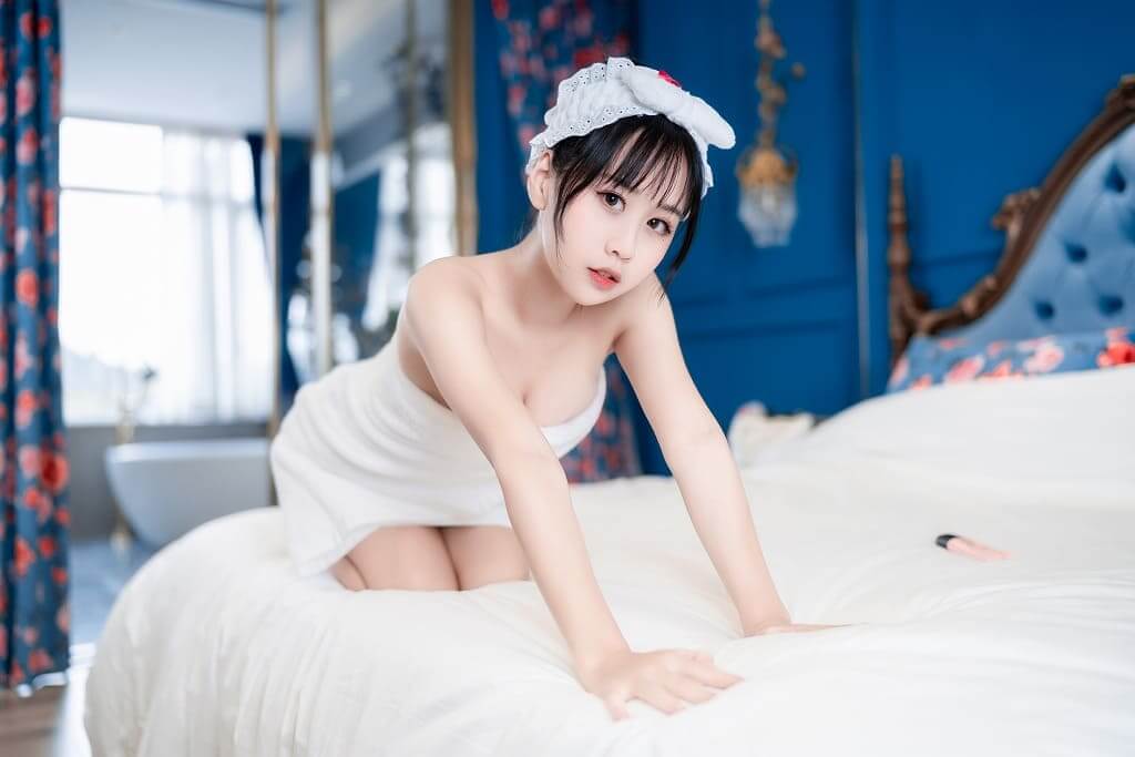 萌芽儿-浴巾清纯写真[27p174M] 网红福利-第1张