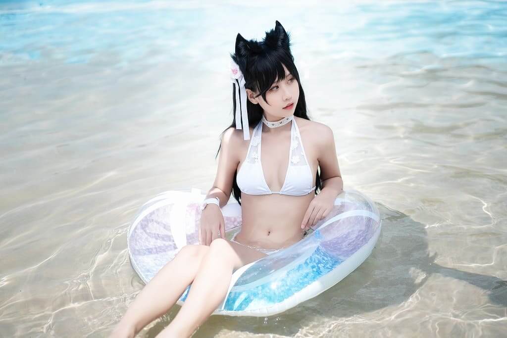 萌芽儿-爱宕泳装[30p1v287M] cosplay美女-第5张