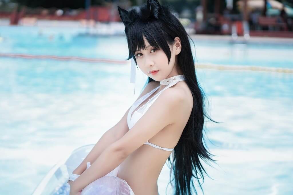 萌芽儿-爱宕泳装[30p1v287M] cosplay美女-第6张