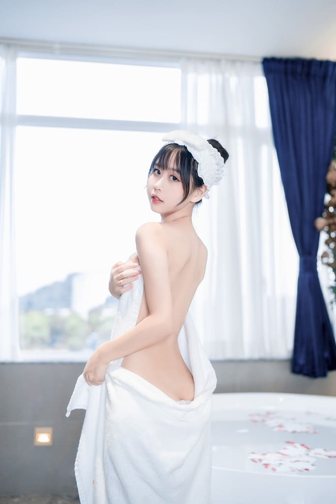 萌芽儿-浴巾清纯写真[27p174M] 网红福利-第6张