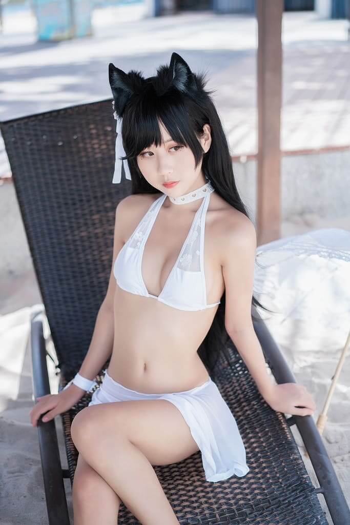 萌芽儿-爱宕泳装[30p1v287M] cosplay美女-第2张