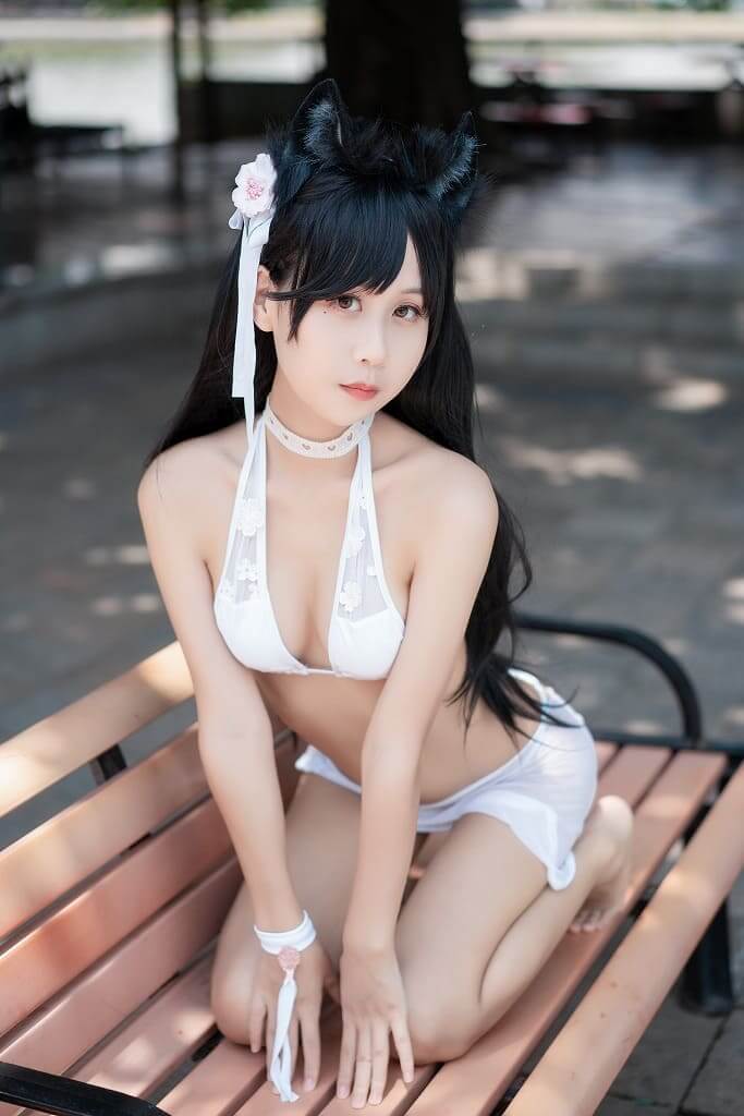 萌芽儿-爱宕泳装[30p1v287M] cosplay美女-第4张