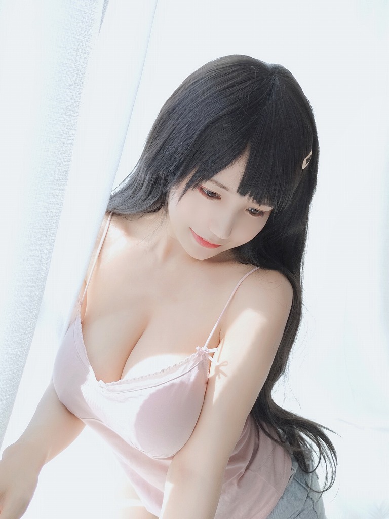 小仓千代 - 粉色吊带 [30P-54MB]