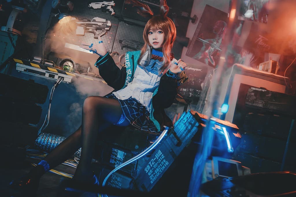 猫君君-明日方舟阿米娅cosplay[52p959M] cosplay美女-第6张