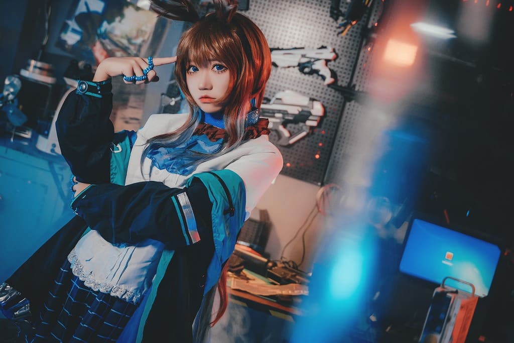 猫君君-明日方舟阿米娅cosplay[52p959M] cosplay美女-第1张