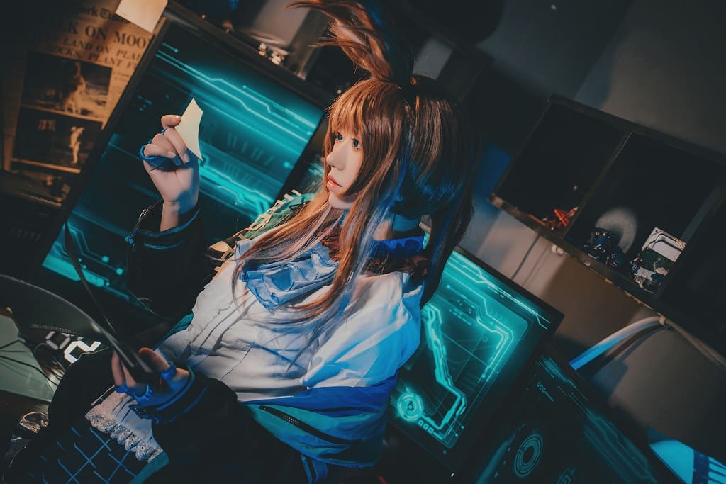 猫君君-明日方舟阿米娅cosplay[52p959M] cosplay美女-第2张