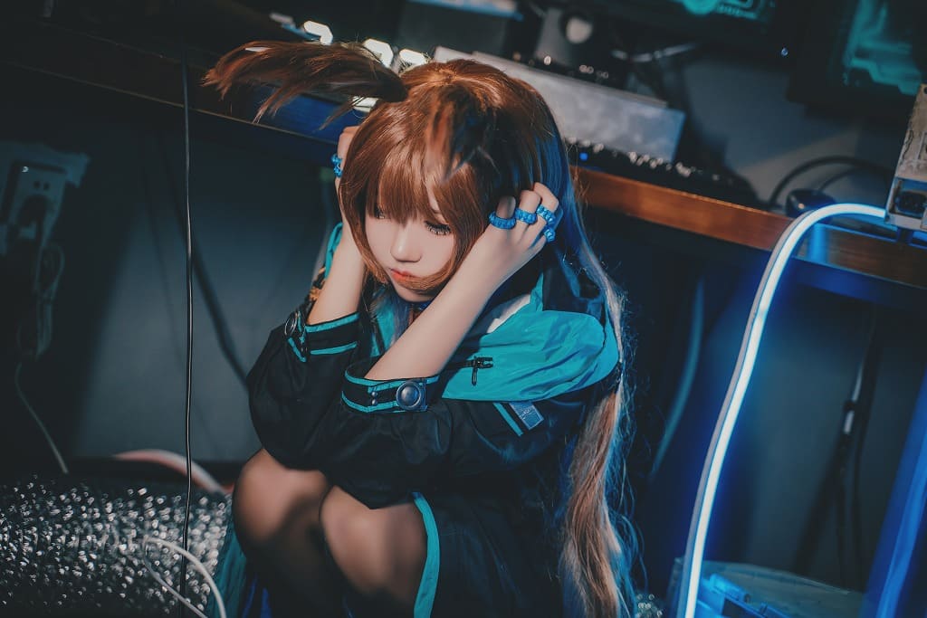 猫君君-明日方舟阿米娅cosplay[52p959M] cosplay美女-第3张