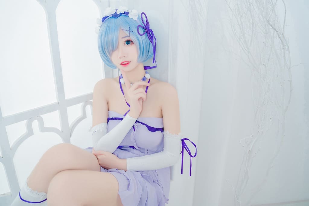 猫君君-雷姆生日[27p274M] cosplay美女-第5张
