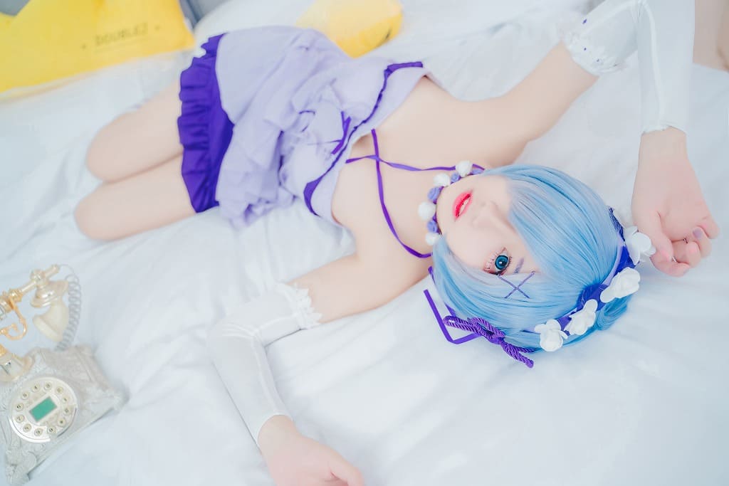 猫君君-雷姆生日[27p274M] cosplay美女-第7张