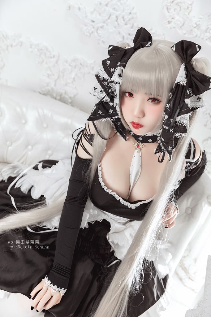 猫田圣奈奈-碧蓝航线可畏[28p61M] cosplay美女-第1张