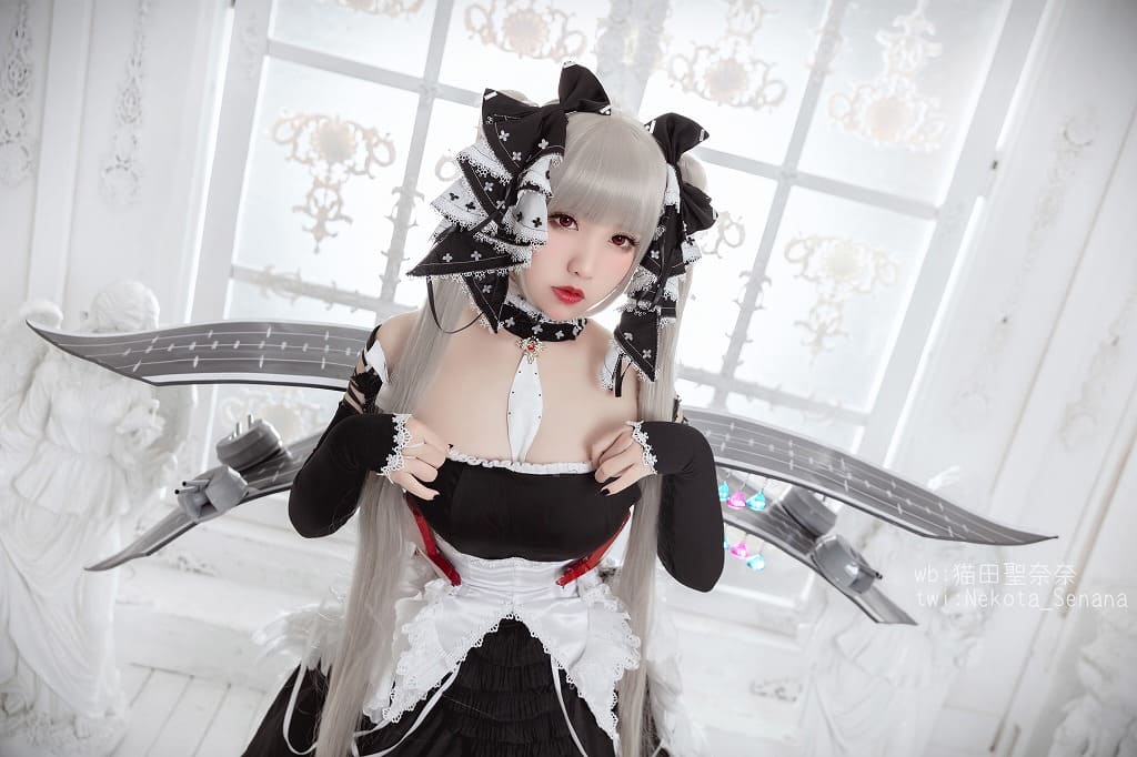 猫田圣奈奈-碧蓝航线可畏[28p61M] cosplay美女-第4张