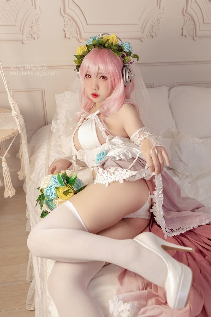 猫田圣奈奈 -索尼子十周年花嫁[35p98M] cosplay美女-第2张