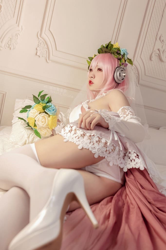 猫田圣奈奈 -索尼子十周年花嫁[35p98M] cosplay美女-第4张