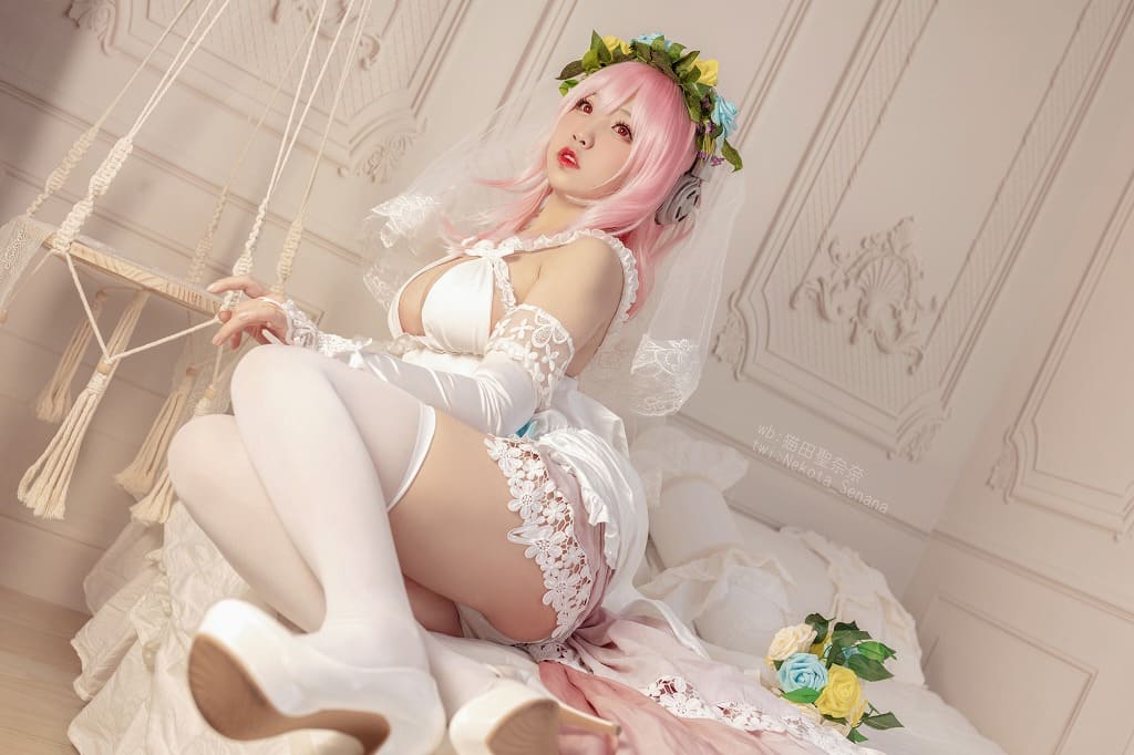 猫田圣奈奈 -索尼子十周年花嫁[35p98M] cosplay美女-第5张