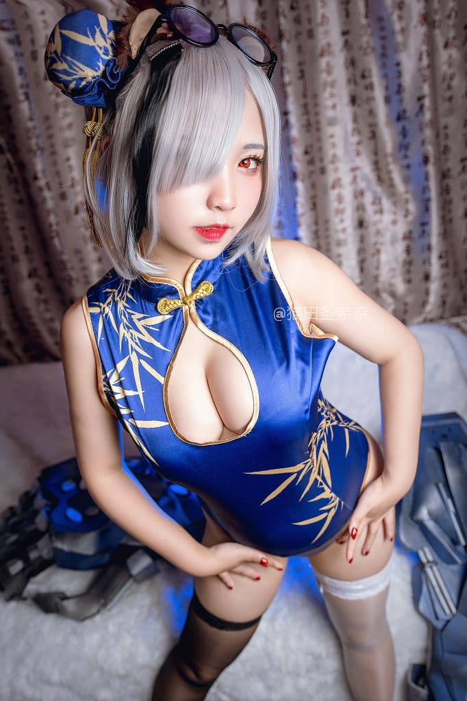 猫田圣奈奈-明日方舟食铁兽[17p68M] cosplay美女-第3张