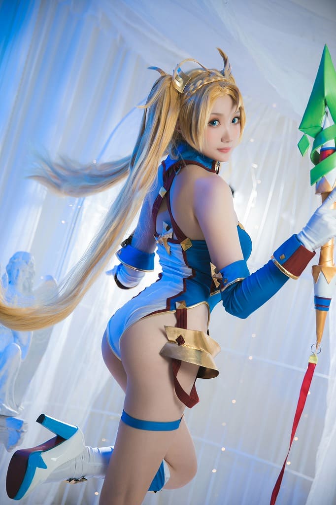 瓜希酱-fate布拉达曼特[25p113M] cosplay美女-第6张