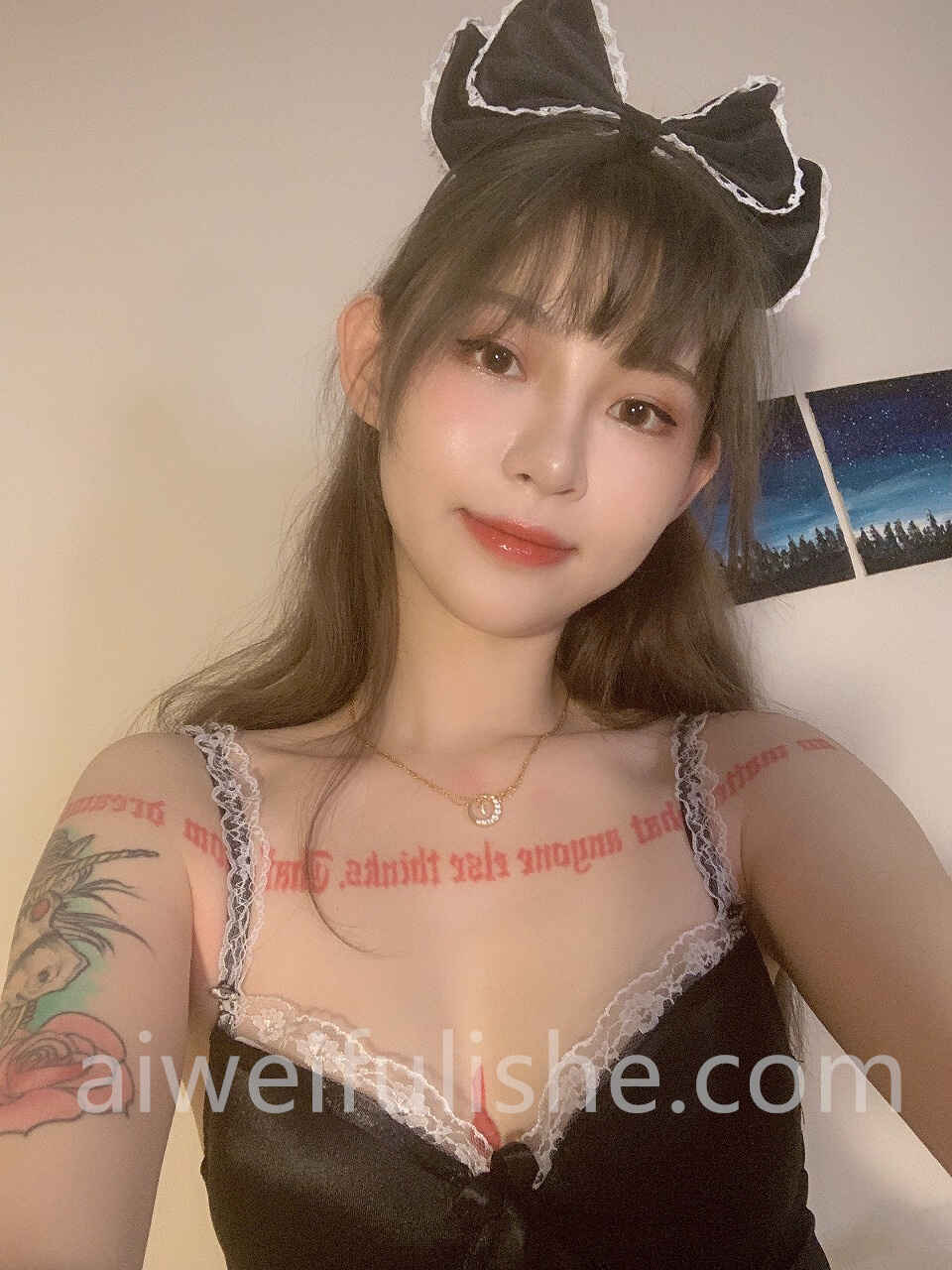 抖音网红机车女神痞幼性感私房自拍套图[89p75M] 网红福利-第5张