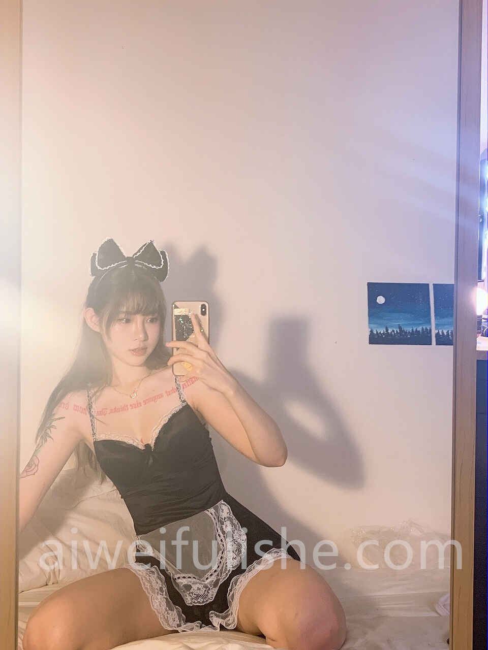 抖音网红机车女神痞幼性感私房自拍套图[89p75M] 网红福利-第6张