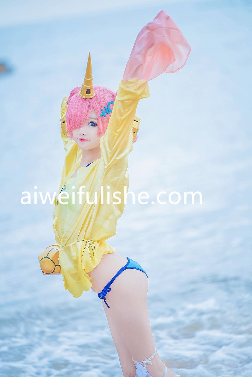 哔哩哔哩主播羽天Shine写真套图合集(持续更新) cosplay美女-第1张