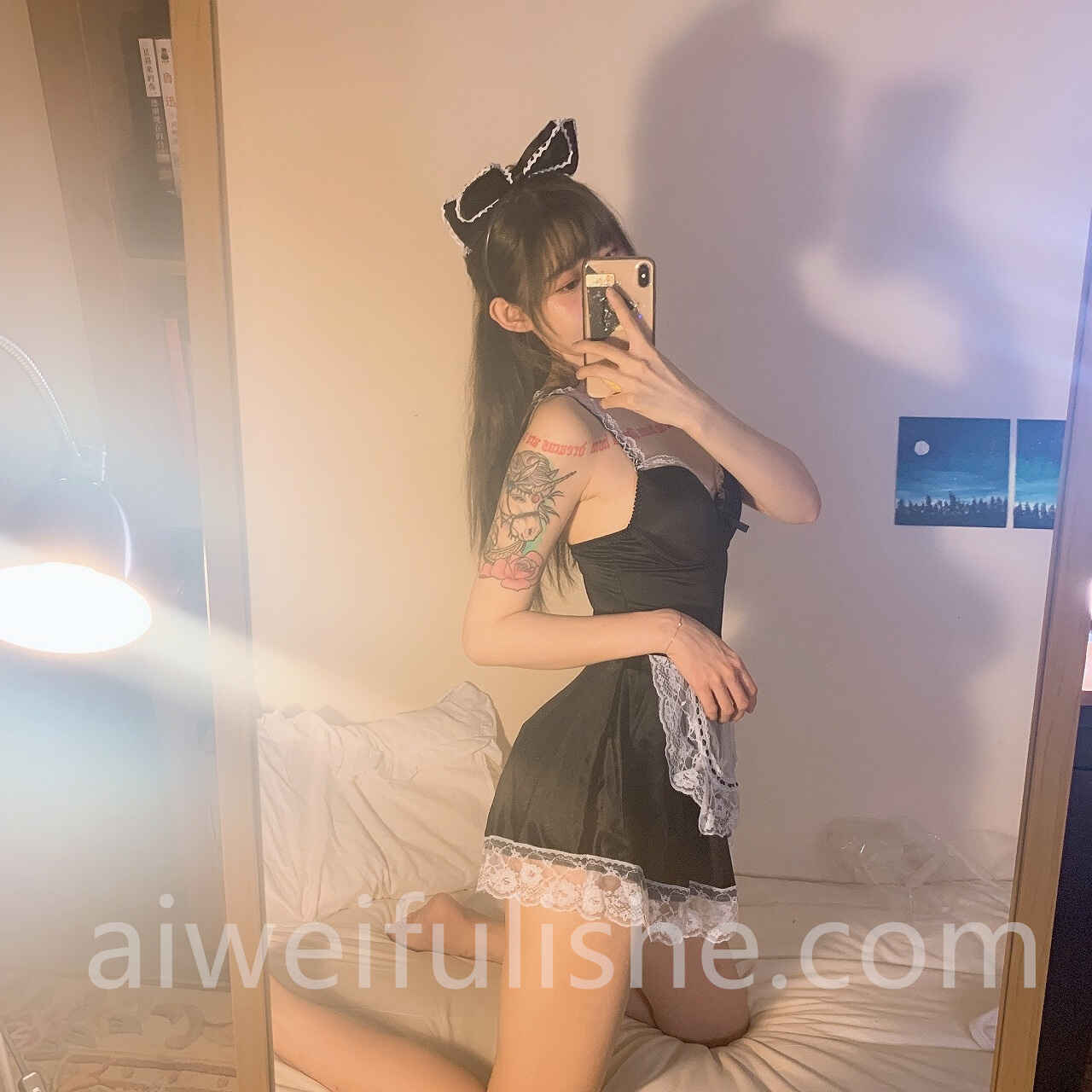 抖音网红机车女神痞幼性感私房自拍套图[89p75M] 网红福利-第3张