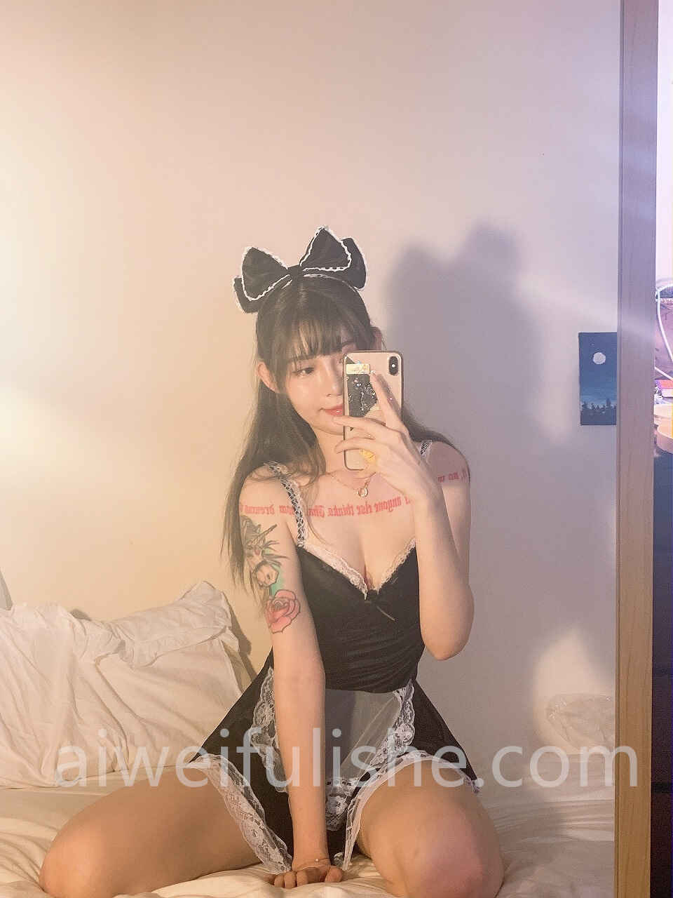 抖音网红机车女神痞幼性感私房自拍套图[89p75M] 网红福利-第3张