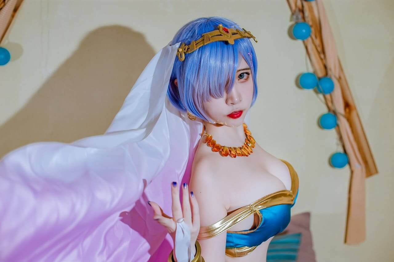 二佐Nisa-蕾姆舞娘[9p-160M] cosplay美女-第1张