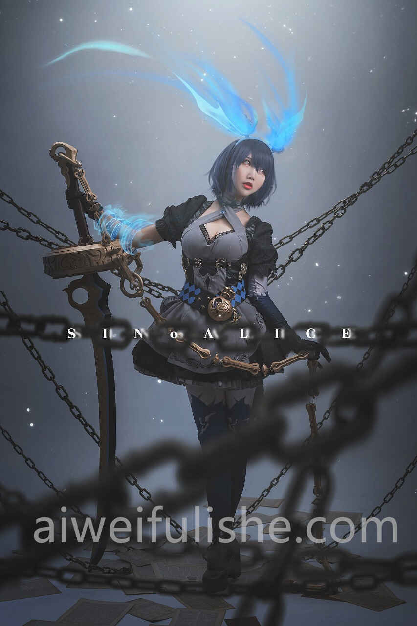面饼仙儿-爱丽丝[18p153M] cosplay美女-第1张