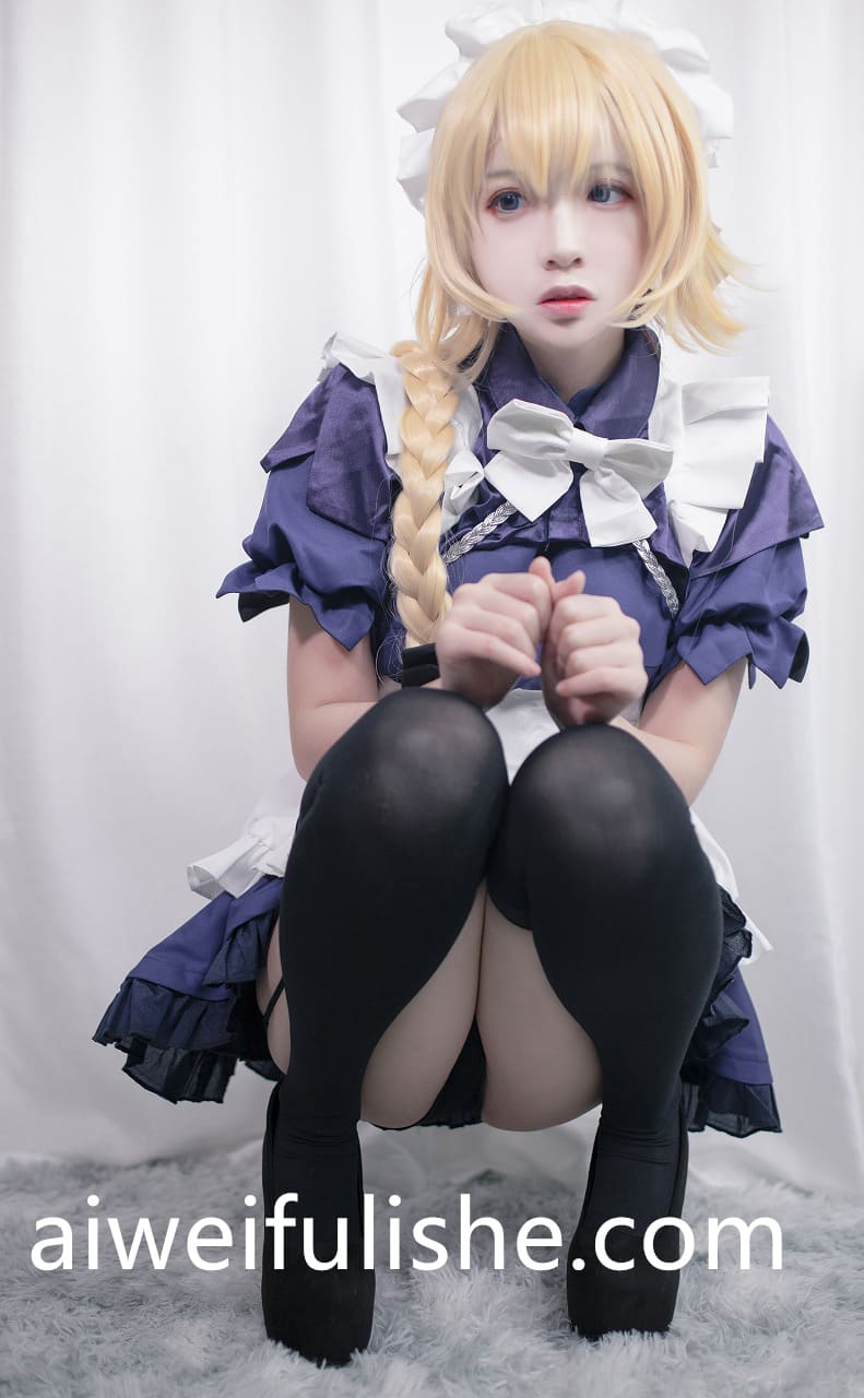 疯猫ss-贞德女仆黑丝写真 [20P-255MB] cosplay美女-第5张