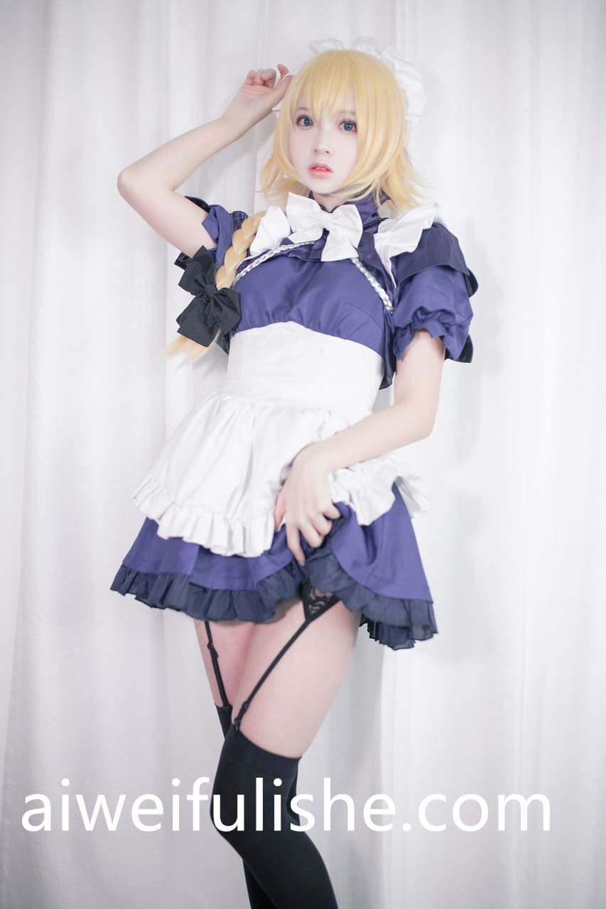 疯猫ss-贞德女仆黑丝写真 [20P-255MB] cosplay美女-第6张