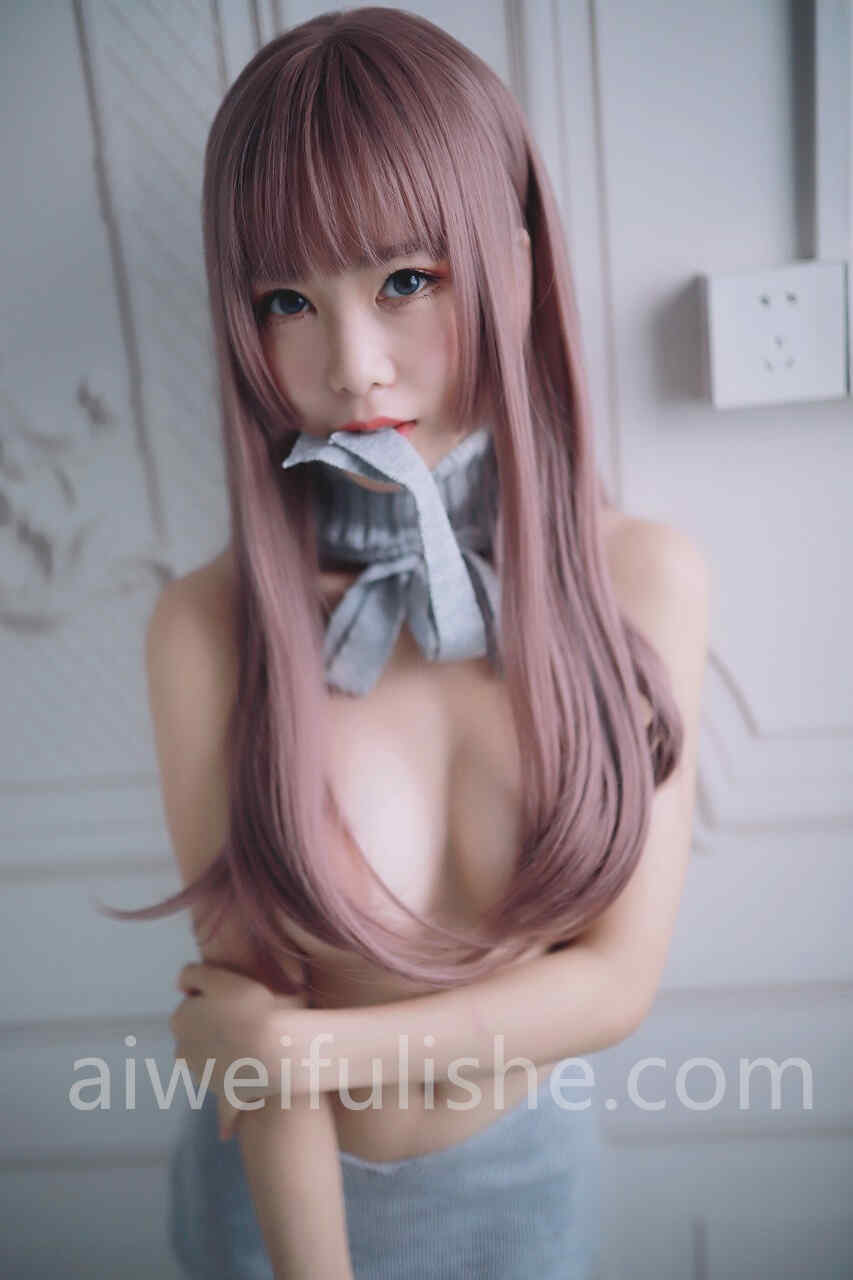抖娘利世-露背毛衣黑丝写真[30P-276M] 网红福利-第6张