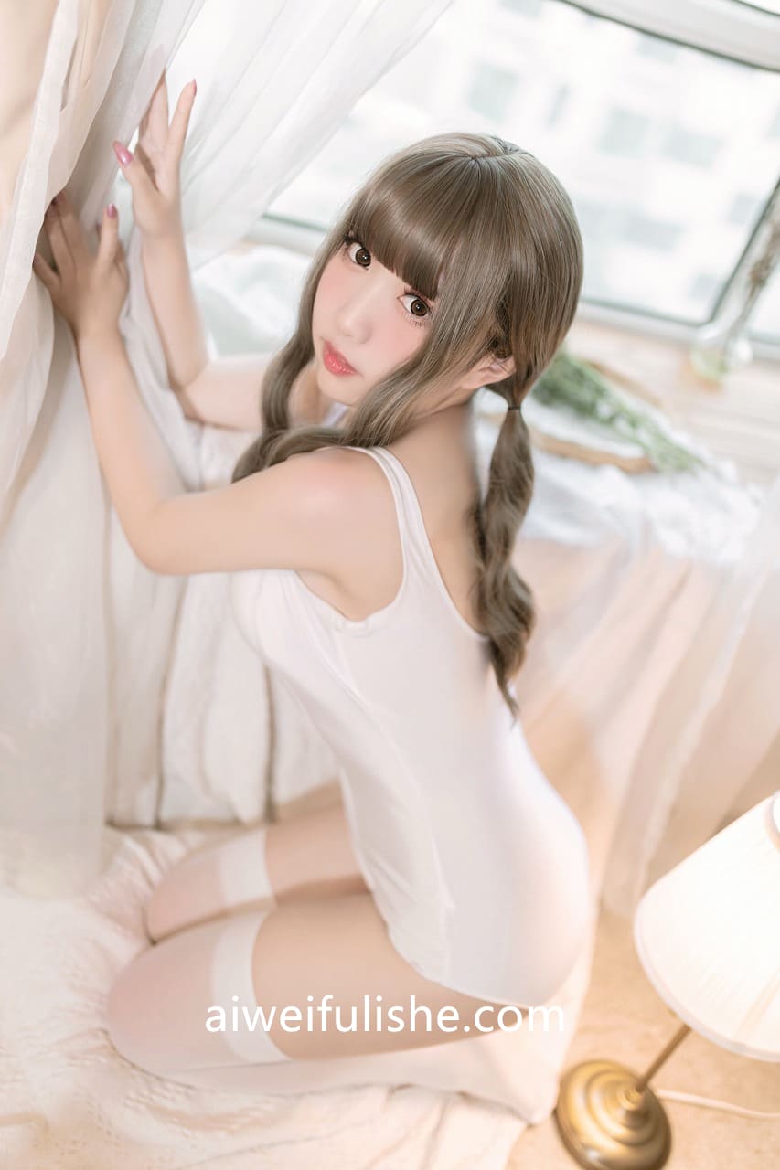猫田圣奈奈-白色死库水白丝写真[9p26M] 死库水-第4张