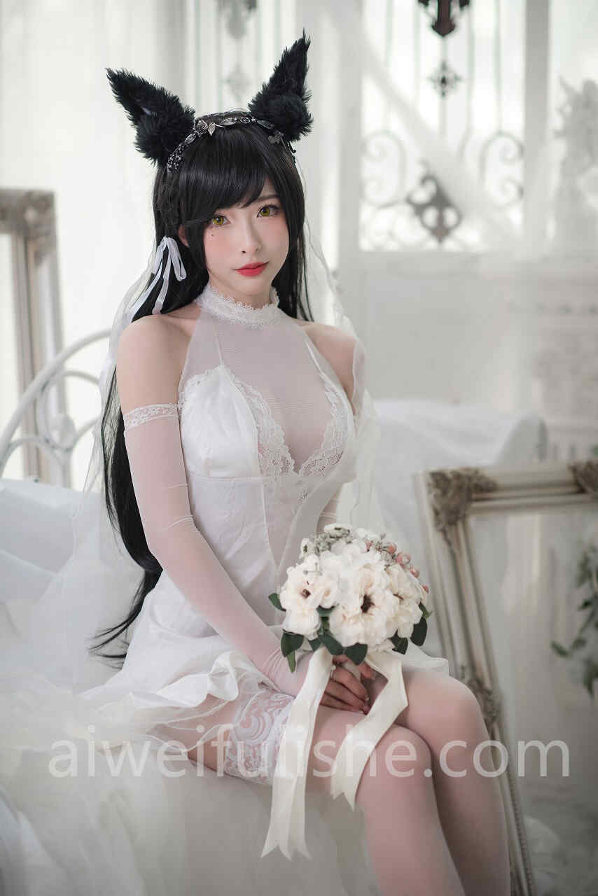 清水由乃-爱宕婚纱[49P1V-1.66GB] cosplay美女-第1张