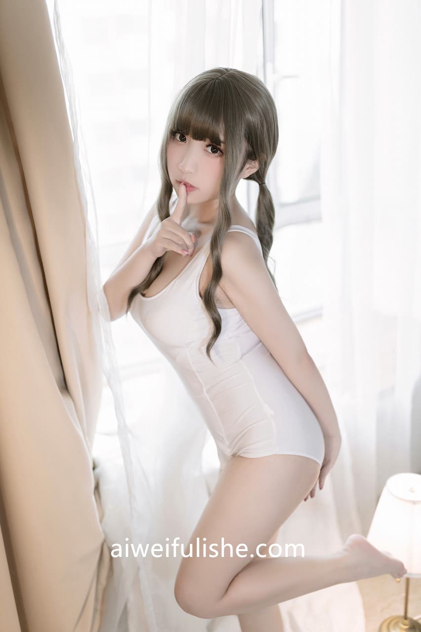猫田圣奈奈-白色死库水白丝写真[9p26M] 死库水-第2张