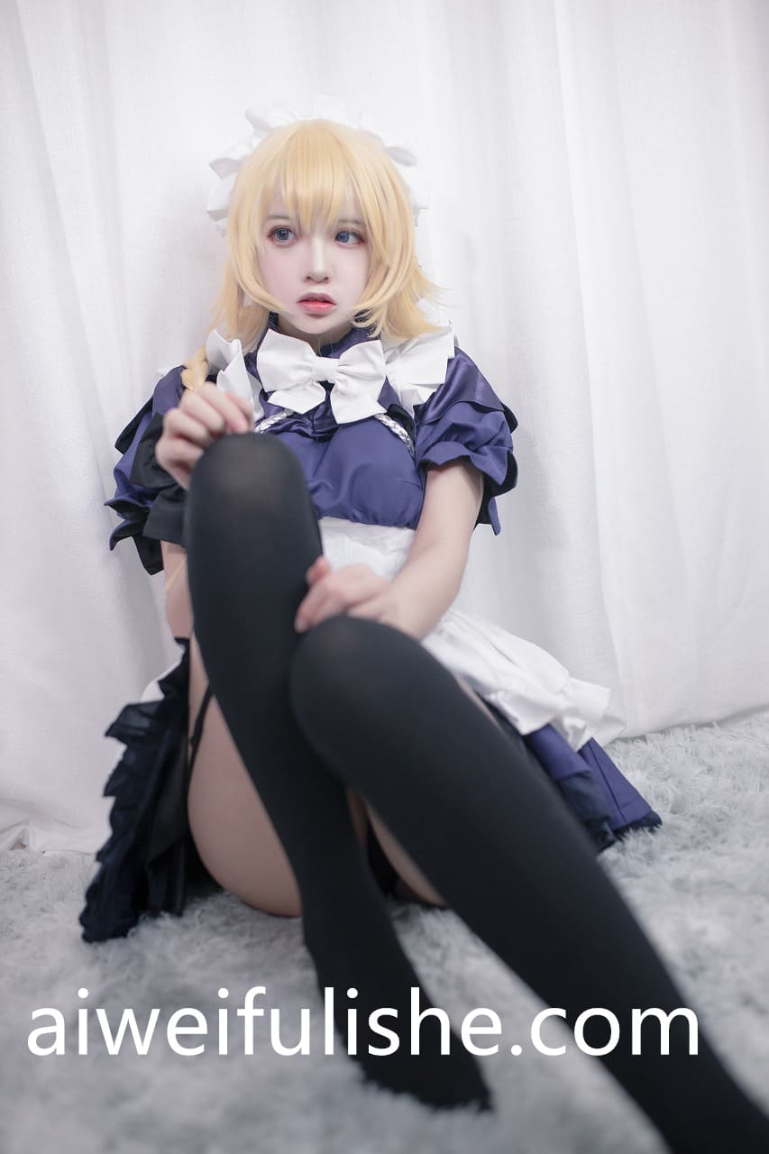 疯猫ss-贞德女仆黑丝写真 [20P-255MB] cosplay美女-第2张