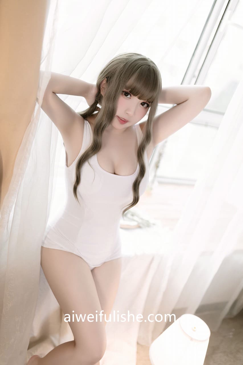 猫田圣奈奈-白色死库水白丝写真[9p26M] 死库水-第3张