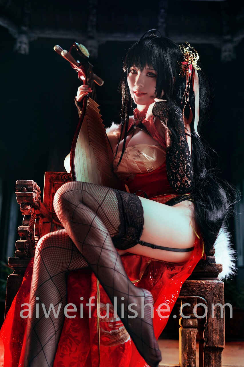 半半子-大凤旗袍[40p140M] cosplay美女-第3张