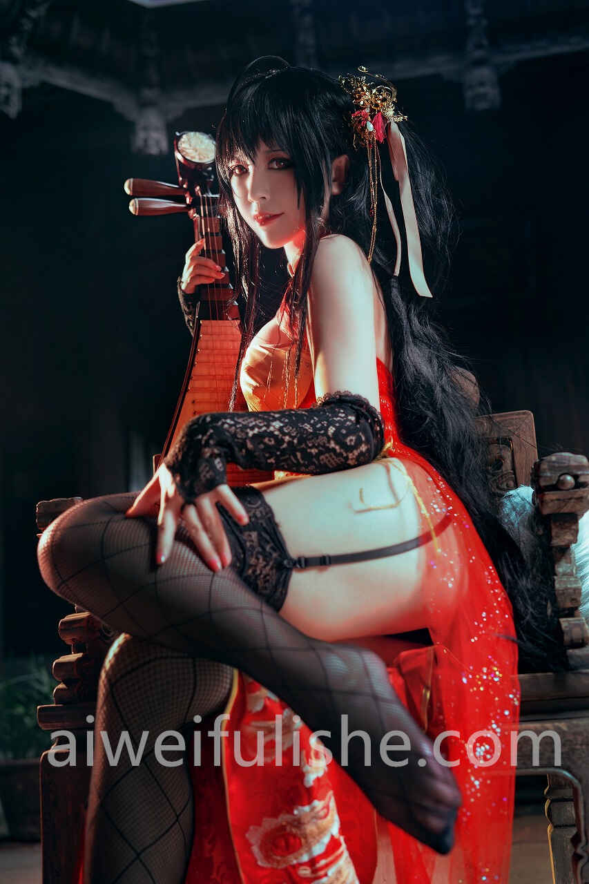半半子-大凤旗袍[40p140M] cosplay美女-第4张