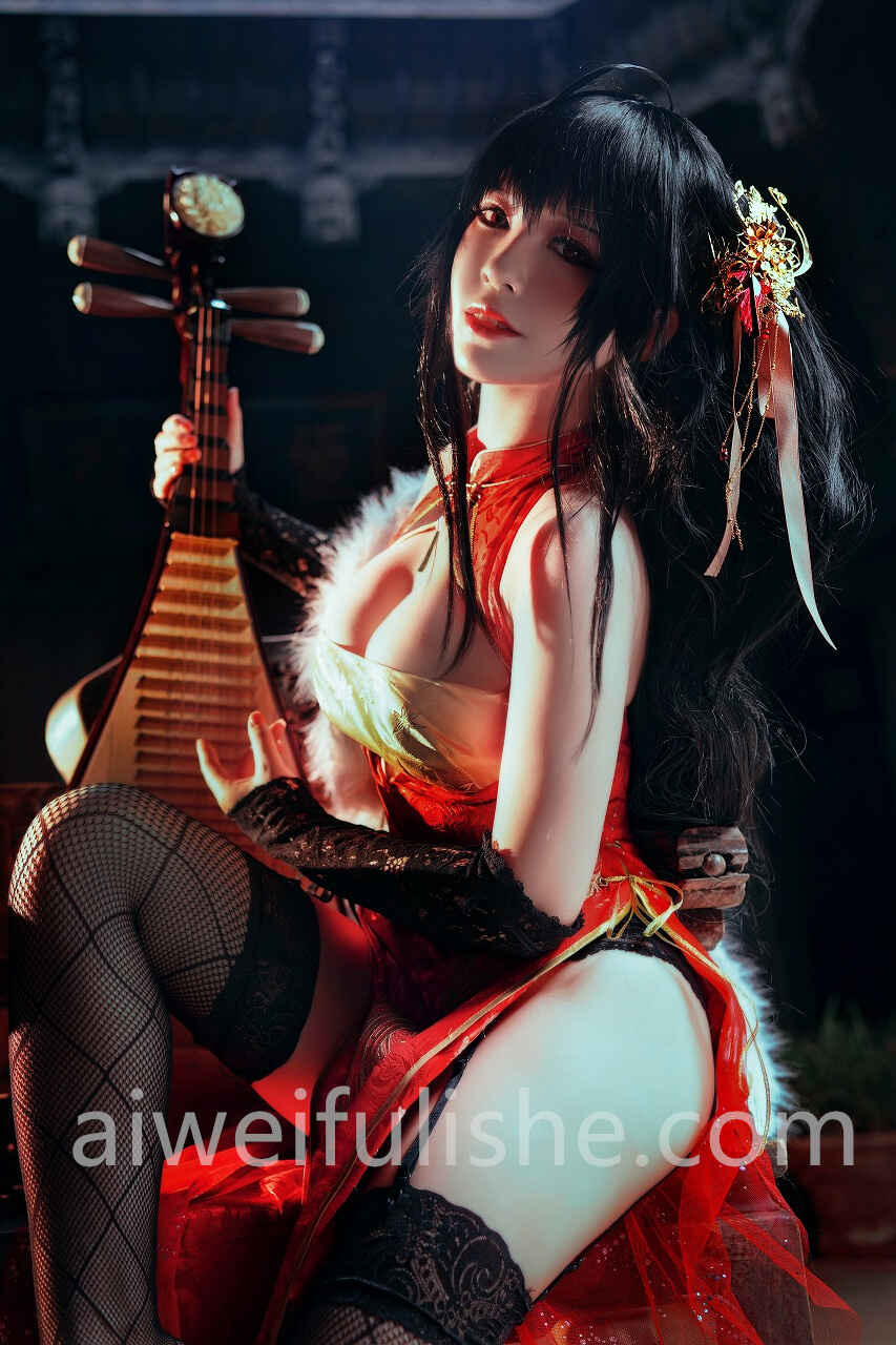 半半子-大凤旗袍[40p140M] cosplay美女-第5张