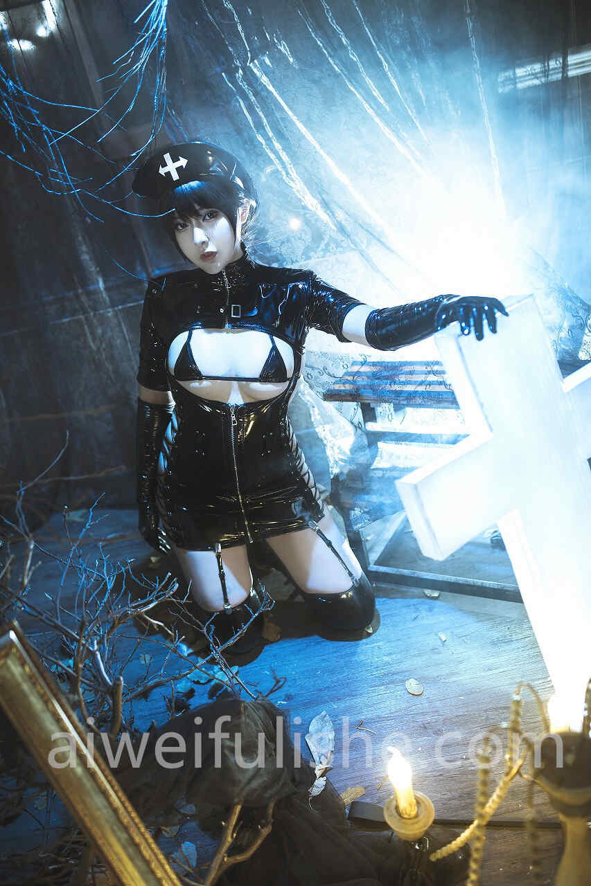 小容仔咕咕咕w-黑暗护士 [58P-748MB] cosplay美女-第1张