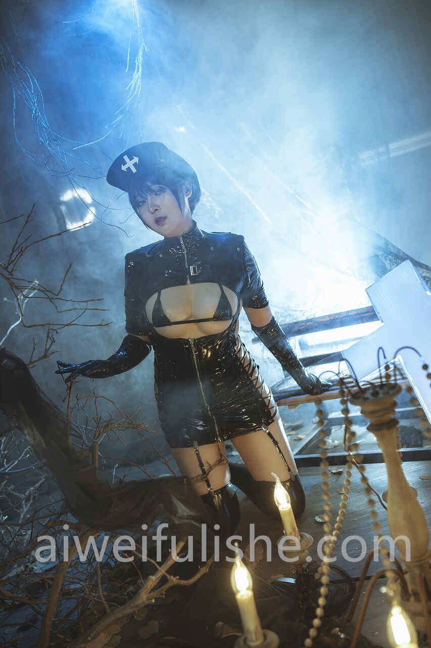 小容仔咕咕咕w-黑暗护士 [58P-748MB] cosplay美女-第2张