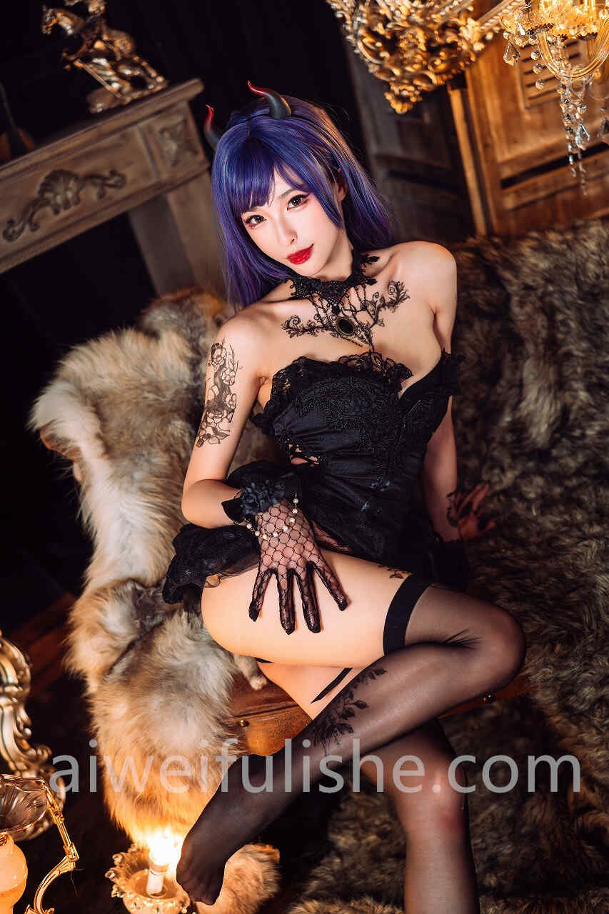 清水由乃-暗黑纹身[30P-370MB] cosplay美女-第5张