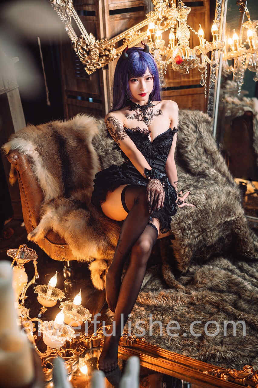 清水由乃-暗黑纹身[30P-370MB] cosplay美女-第5张