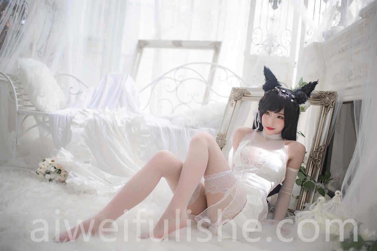 清水由乃-爱宕婚纱[49P1V-1.66GB] cosplay美女-第3张