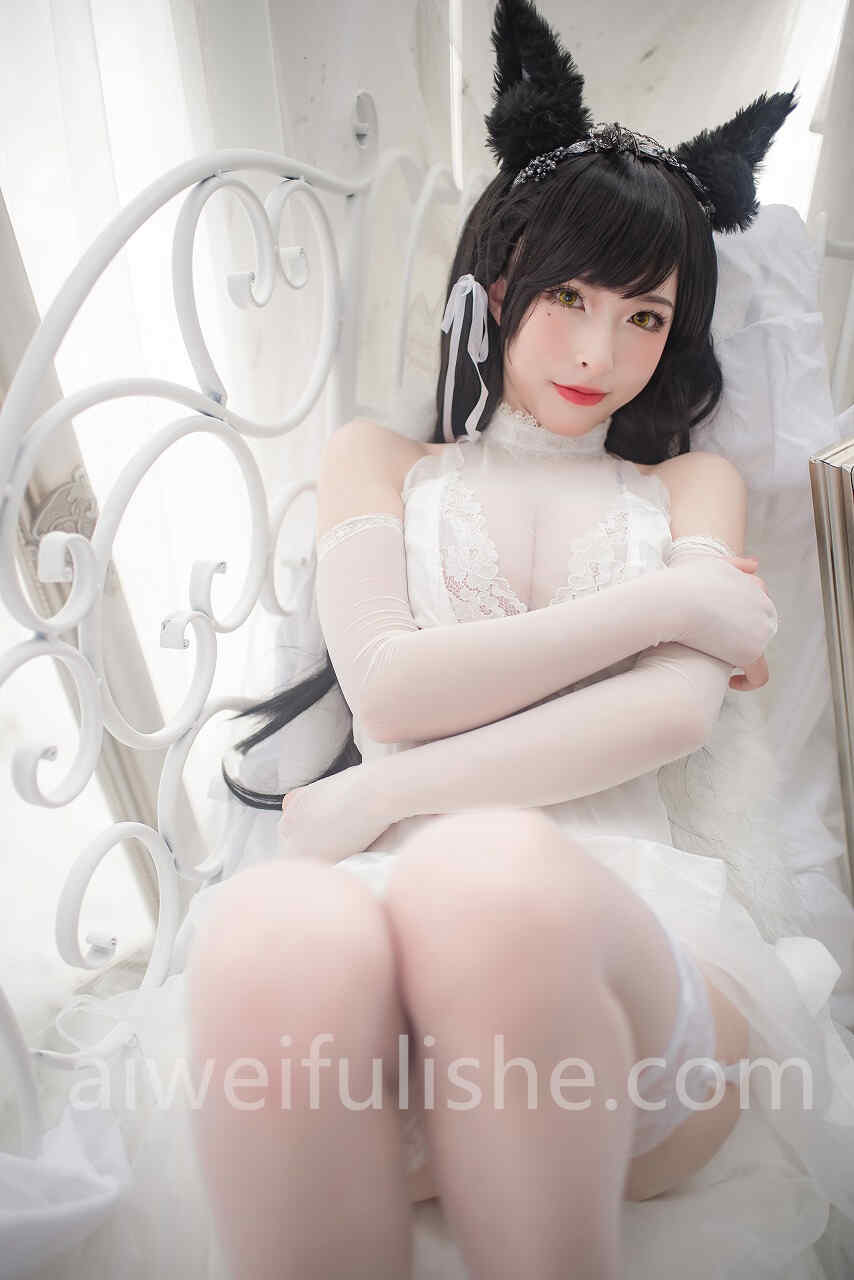 清水由乃-爱宕婚纱[49P1V-1.66GB] cosplay美女-第4张