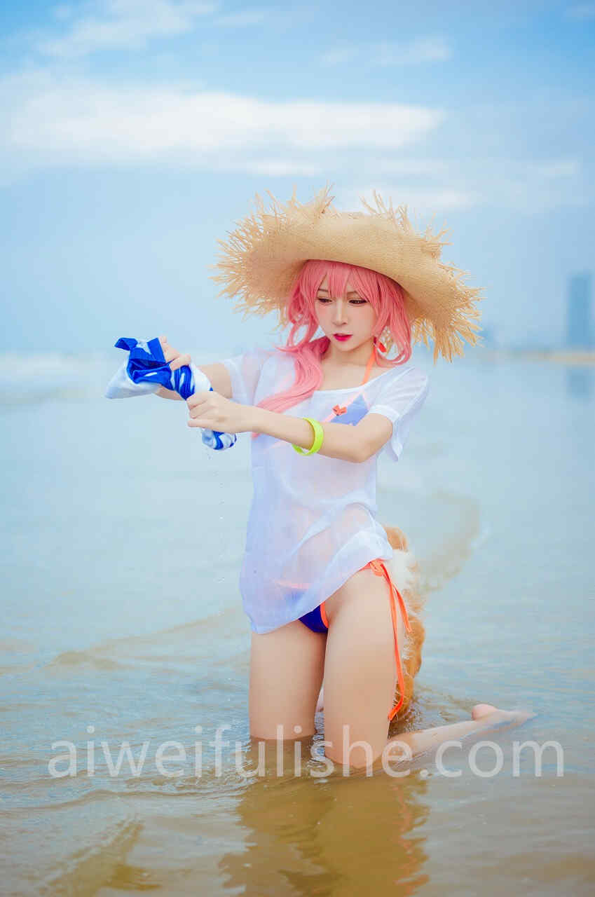 二佐Nisa-玉藻前泳装 [30P-144MB] cosplay美女-第6张