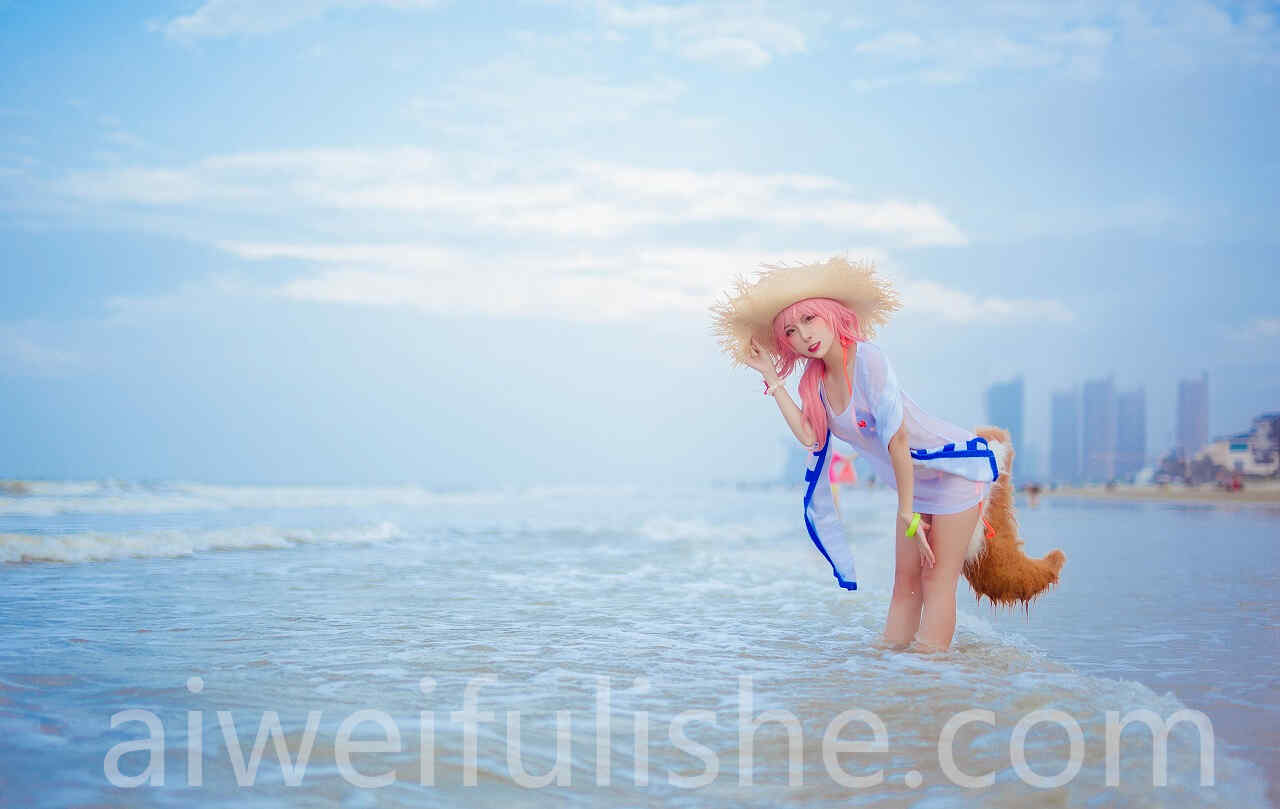 二佐Nisa-玉藻前泳装 [30P-144MB] cosplay美女-第6张