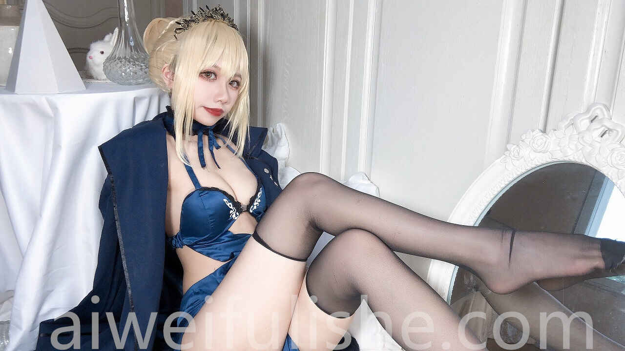 果咩酱w-黑呆cos写真[30p170M] cosplay美女-第6张