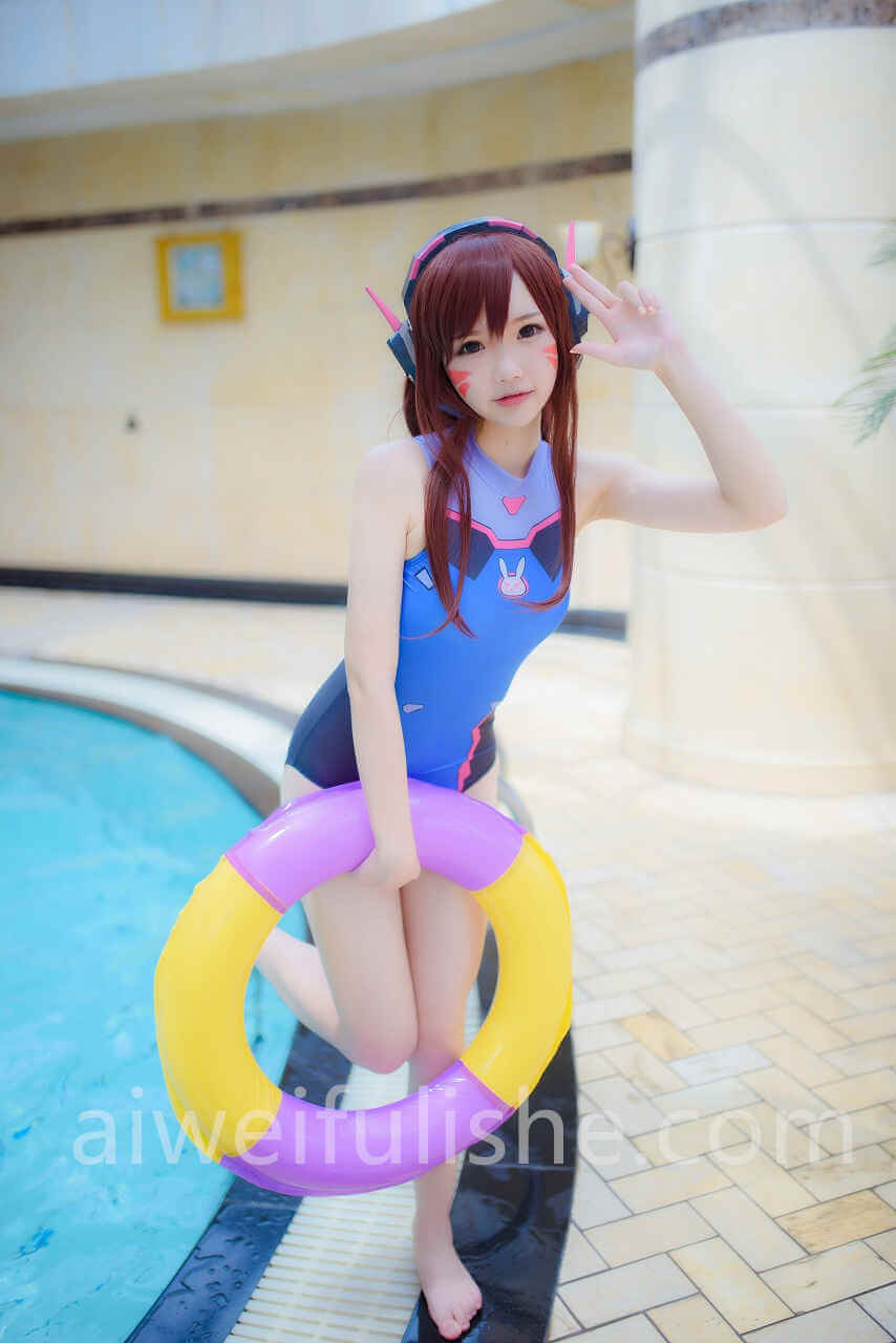 雪晴Astra-守望先锋D.Va[31P-81MB] cosplay美女-第3张