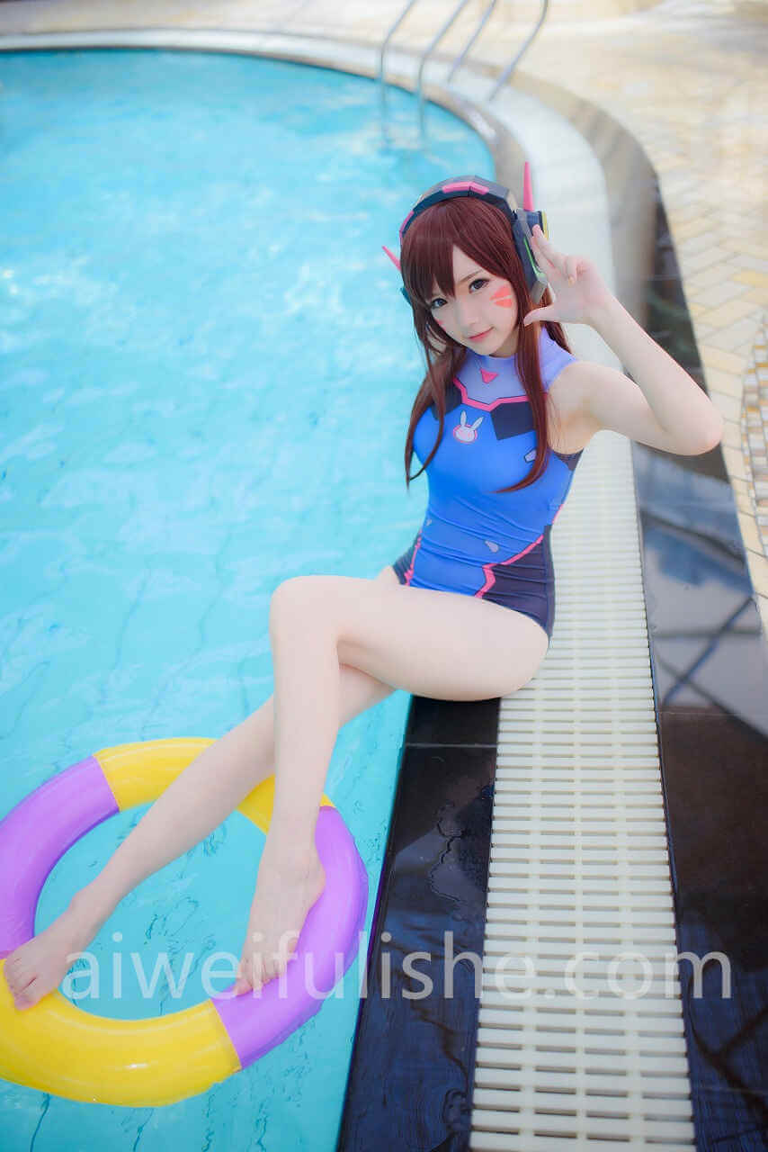 雪晴Astra-守望先锋D.Va[31P-81MB] cosplay美女-第4张